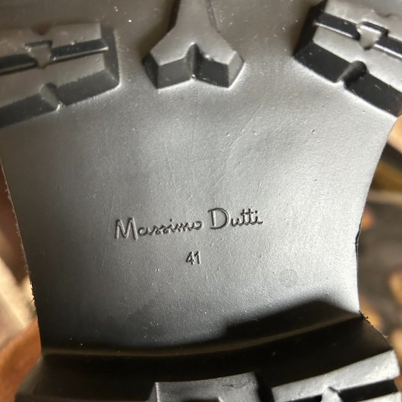 Massimo Dutti Men's Chelsea Boots With Track Soles NWT Size EU 41/ US 8 - Picture 8 of 11